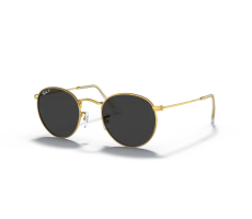 Ray-Ban RB 3447 ROUND METAL 919648 - Shiny gold
